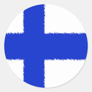 Adesivo Bandeira de Finlandia