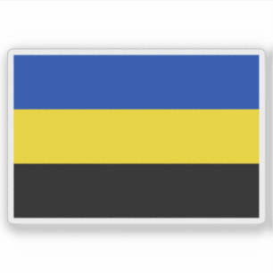 Adesivo Bandeira de Gelderland, Países Baixos