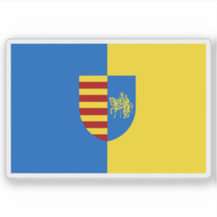 Adesivo Bandeira de Genk, Bélgica
