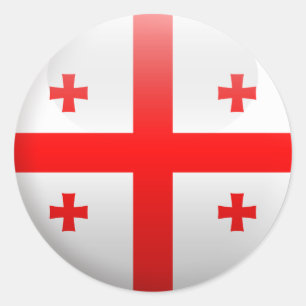 Adesivo Bandeira de Geórgia
