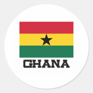 Adesivo Bandeira de Ghana