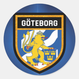 Adesivo Bandeira de Gothenburg