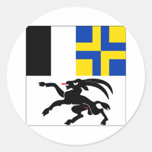 Adesivo Bandeira de Graubuenden