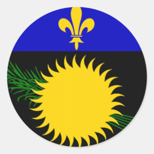 Adesivo Bandeira de Guadalupe (France)