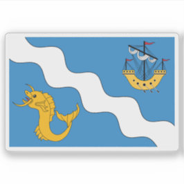 Adesivo Bandeira de Gżira, Malta