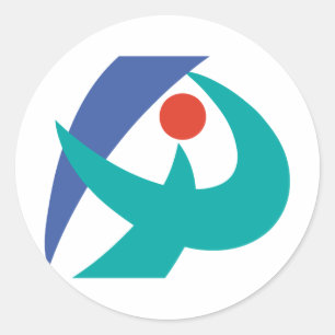 Adesivo Bandeira de Iga, Mie, Japão