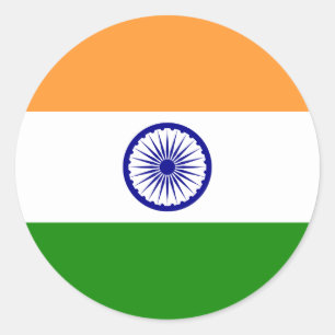 Adesivo Bandeira de India - तिरंगा - भार
