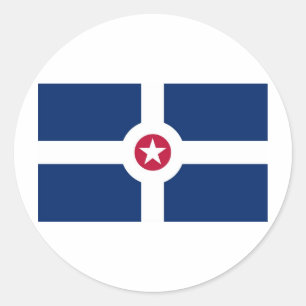 Adesivo bandeira de indianapolis