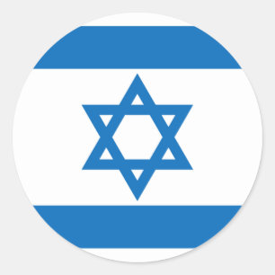 Adesivo bandeira de Israel