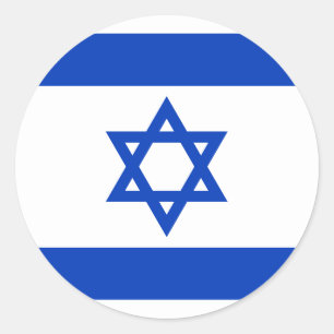 Adesivo bandeira de Israel