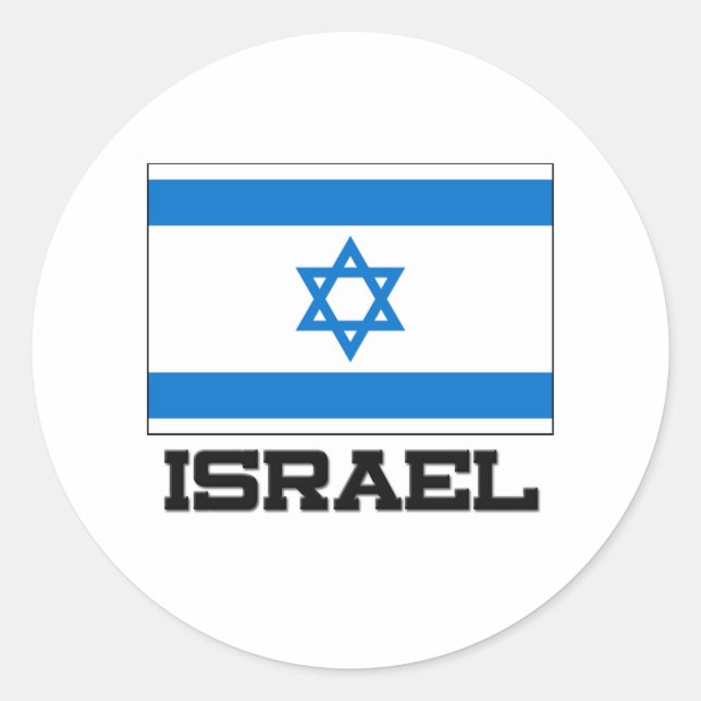 Adesivo Bandeira de Israel (Frente)