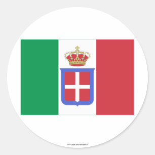 Adesivo Bandeira de Italia (1861-1946)