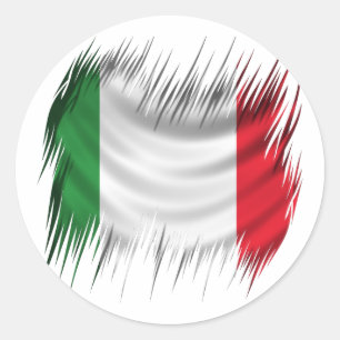Adesivo Bandeira de Italia dos Shredders