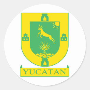 Adesivo Bandeira de Iucatão, México