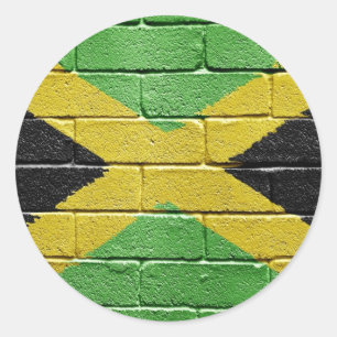 Adesivo Bandeira de Jamaica
