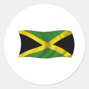 Adesivo Bandeira de Jamaica