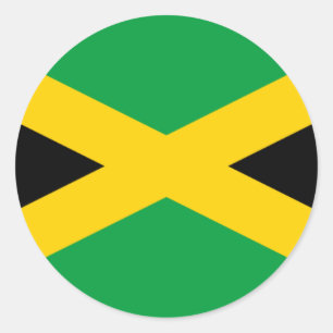 Adesivo Bandeira de Jamaica - bandeira jamaicana
