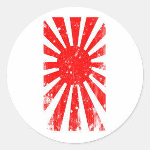 Adesivo Bandeira de Japão
