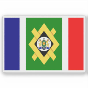 Adesivo Bandeira de Johannesburg, República da África do S