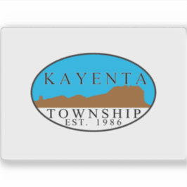 Adesivo Bandeira de Kayenta, Arizon, EUA