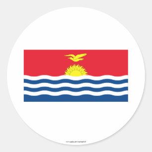 Adesivo Bandeira de Kiribati