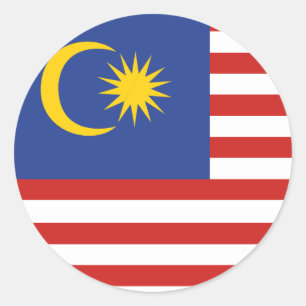 Adesivo bandeira de Kuala Lumpur