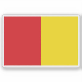Adesivo Bandeira de Liège, Bélgica