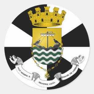 Adesivo Bandeira de Lisboa, Portugal