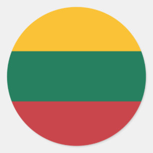 Adesivo Bandeira de Lithuania