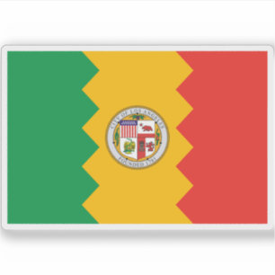 Adesivo Bandeira de Los Angeles, Califórnia