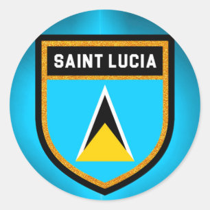 Adesivo Bandeira de Lucia de santo