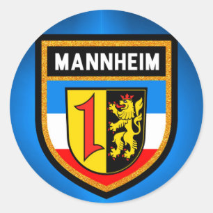 Adesivo Bandeira de Mannheim