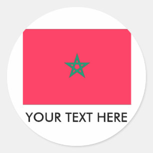 Adesivo Bandeira de Marrocos