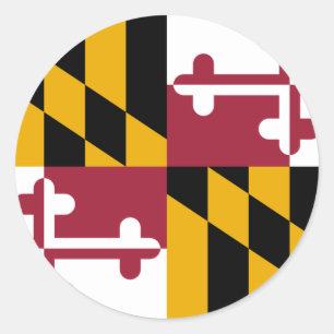 Adesivo Bandeira de Maryland