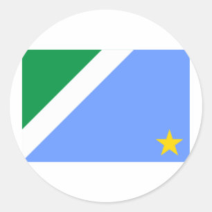 Adesivo Bandeira de Mato Grosso do Sul, Brasil