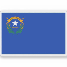 Adesivo Bandeira de Nevada