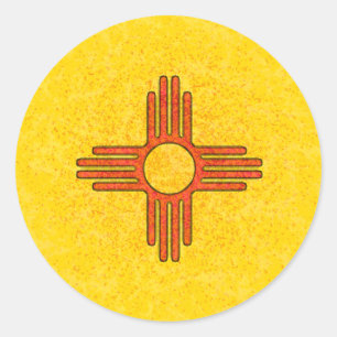 ADESIVO BANDEIRA DE NEW MEXICO