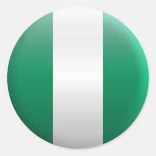 Adesivo Bandeira de Nigéria