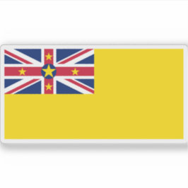 Adesivo Bandeira de Niue, Nova Zelândia