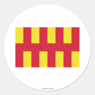 Adesivo Bandeira de Northumberland