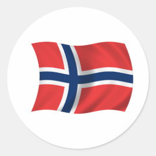 Adesivo Bandeira de Noruega