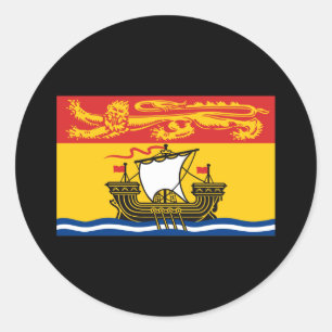 ADESIVO BANDEIRA DE NOVO BRUNSWICK