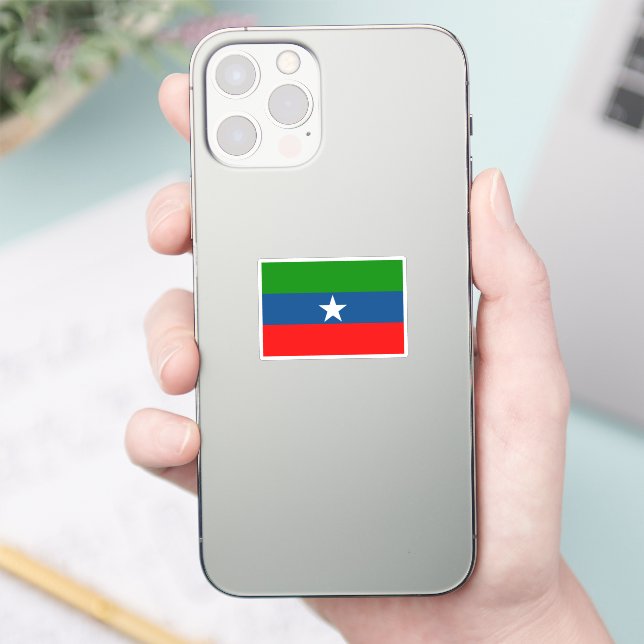 Adesivo Bandeira de Ogaden (Telefone)