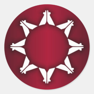 Adesivo Bandeira de Oglala Lakota
