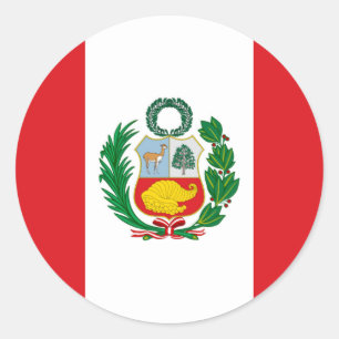 Adesivo Bandeira de Peru