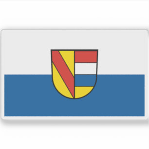 Adesivo Bandeira de Pforzheim, Alemanha
