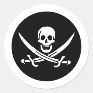 Adesivo Bandeira de pirata
