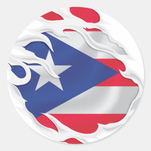 Adesivo Bandeira de Porto Rico