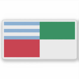 Adesivo Bandeira de Portoviejo, Equador