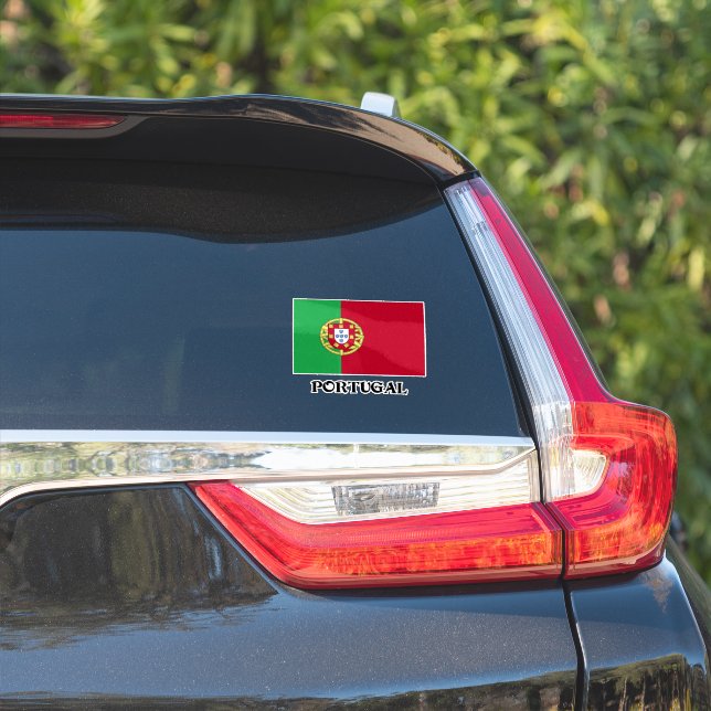 Adesivo Bandeira de Portugal (Lado do carro)